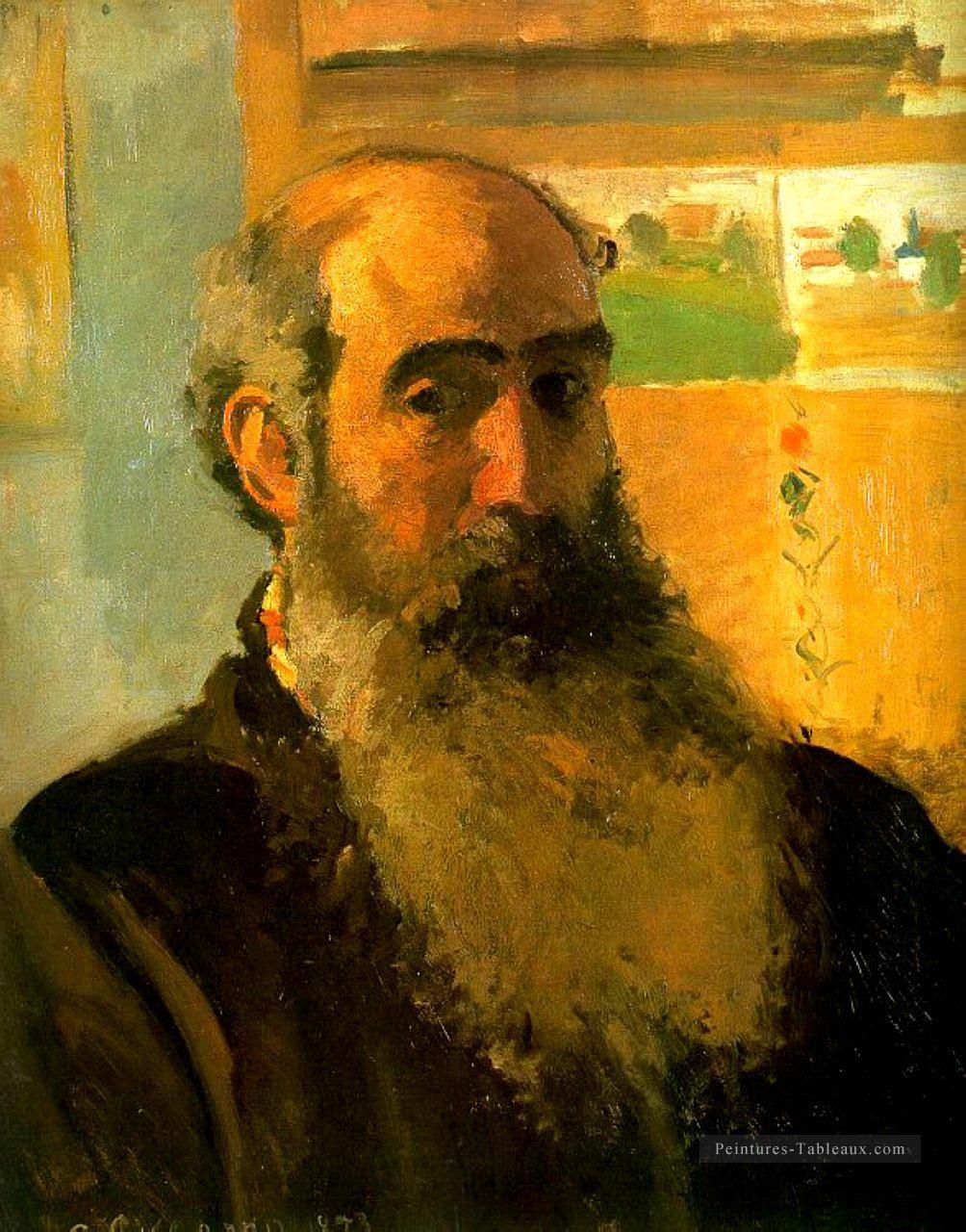 autoportrait 1873 Camille Pissarro Peintures à l'huile